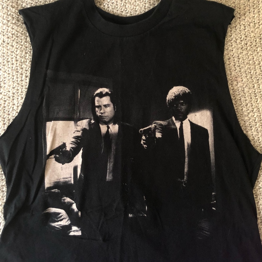 BUNDLE SALE! Pulp Fiction “diy” muscle t